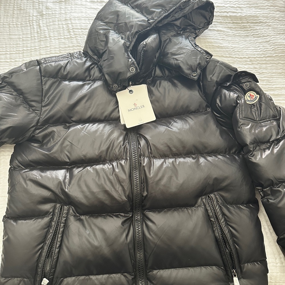 Moncler Black Puffer Jacket